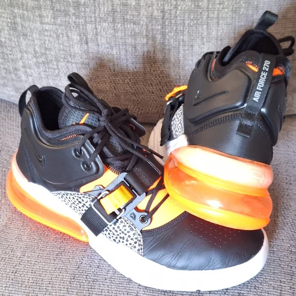 Nike | Shoes | Nike Mens Air Force 27 Safari Black Size 0  display picture 1